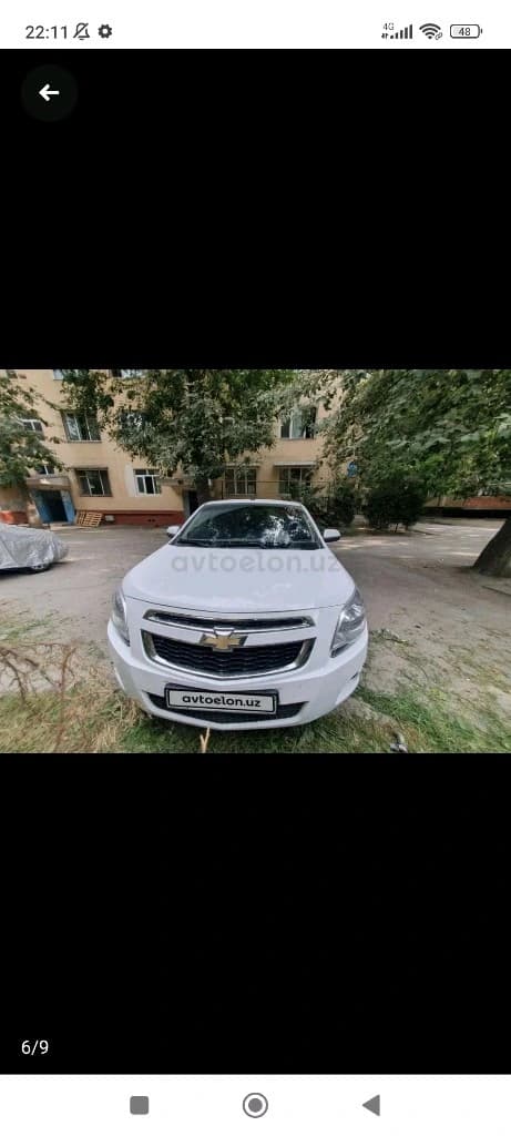 Chevrolet Cobalt, 2022, Toshkent shahri – 1