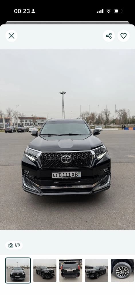 Toyota Land Cruiser Prado, 2010, Toshkent shahri – 1