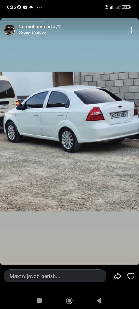 Chevrolet Nexia, 2018, Namangan – 1