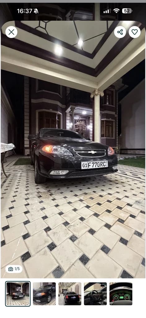 Chevrolet Lacetti, 2024, Toshkent shahri – 1