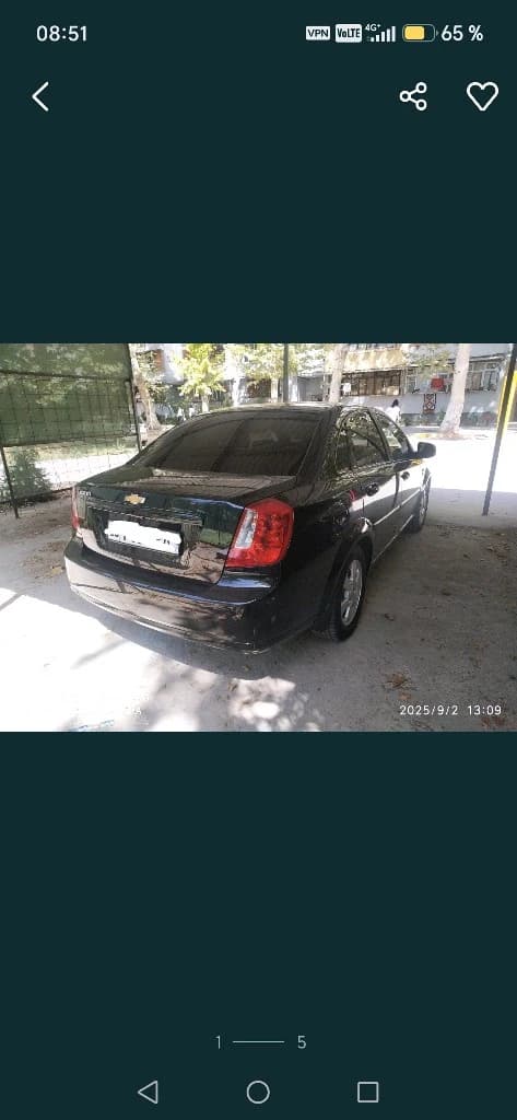 Chevrolet Lacetti, 2022, Toshkent – 1