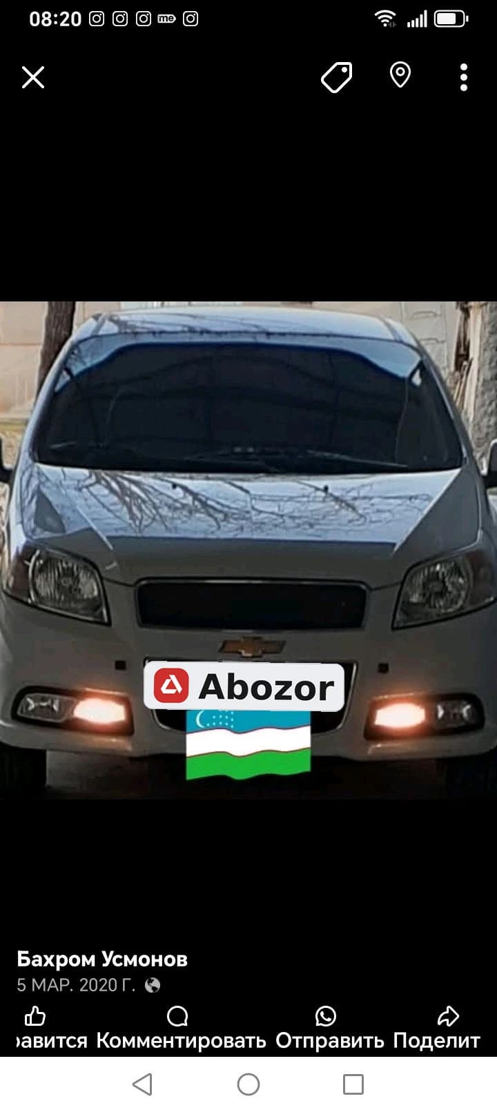 Chevrolet Nexia, 2019, Toshkent shahri – 1