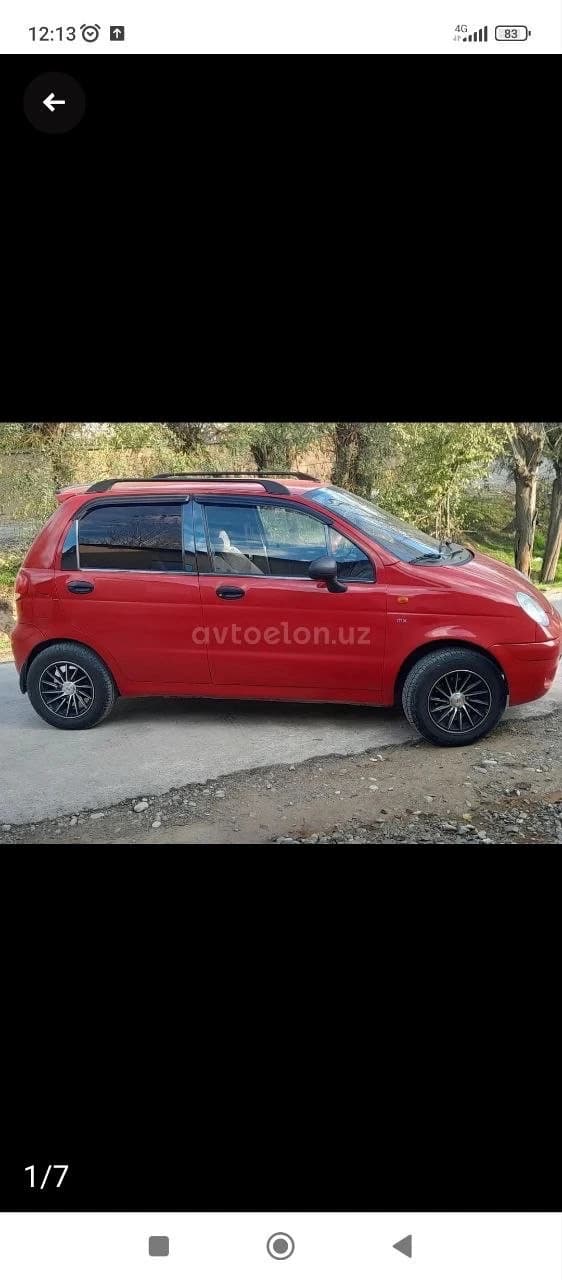 Daewoo Matiz, 2005, Кашкадарьинская область – 1
