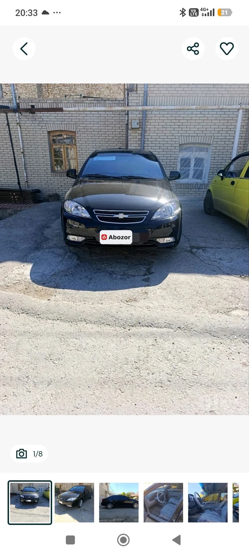 Chevrolet Lacetti, 2023, Buxoro – 1